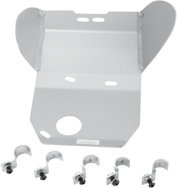 Placă de protecție din aluminiu (argintie), 1, nordicamoto.ro