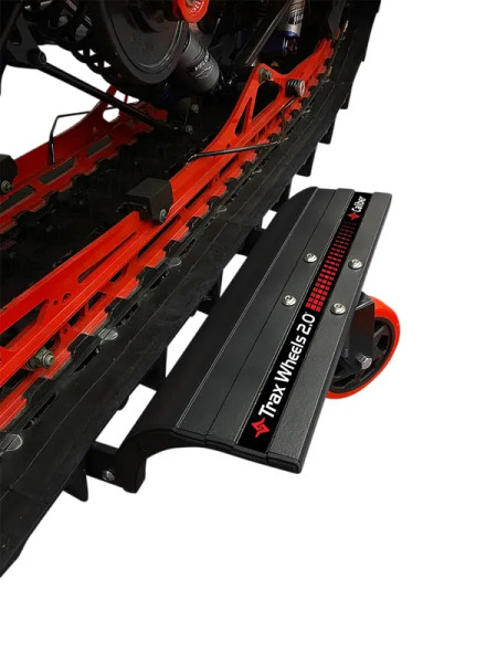 Carucioare Ajustabile Manipulare Snowmobil Trax Wheels 2.0 Negru/Rosu-2