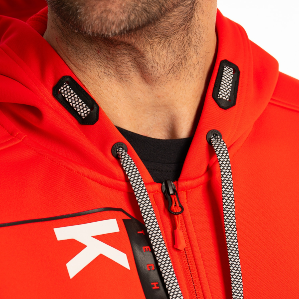 Hanorac Klim Barracks Fiery Red - White-13