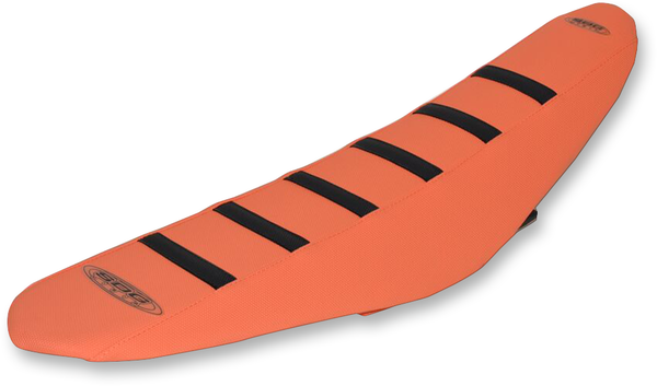 6-rib Gripper Seat Cover Orange, 1, nordicamoto.ro