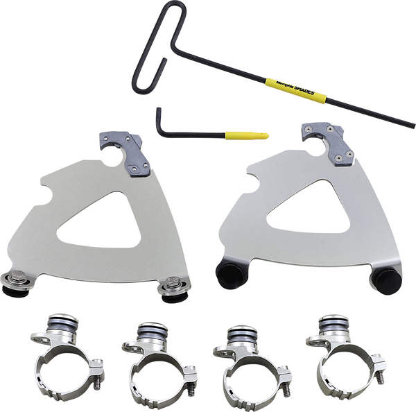 Road Warrior Trigger-lock Mount Kit Polished, 1, nordicamoto.ro