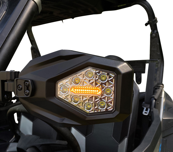 Sxs Mirror Black, Matte, 3, nordicamoto.ro