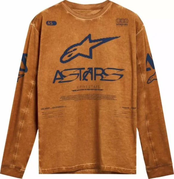Nook Knit Long-sleeve T-shirt Brown  M, 1, nordicamoto.ro