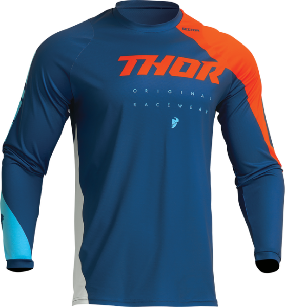 Tricou Copii Thor Sector Edge Navy/Orange-1