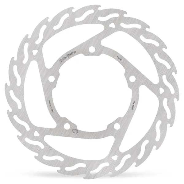 Flame Disc Polished Steel, Silver, Stainless Steel-1