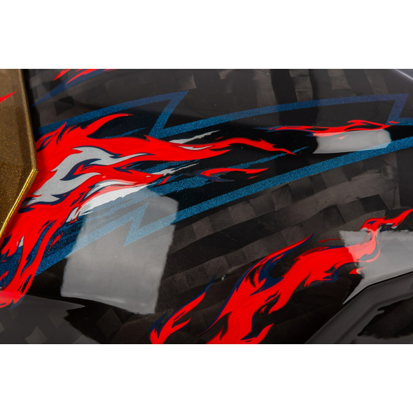 Casca Snowmobil Klim F3 Carbon Pro ECE Ascent Black - Asphalt-37