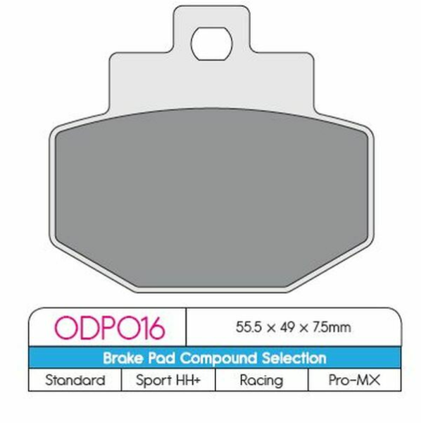 Odp Organic Brake Pads 