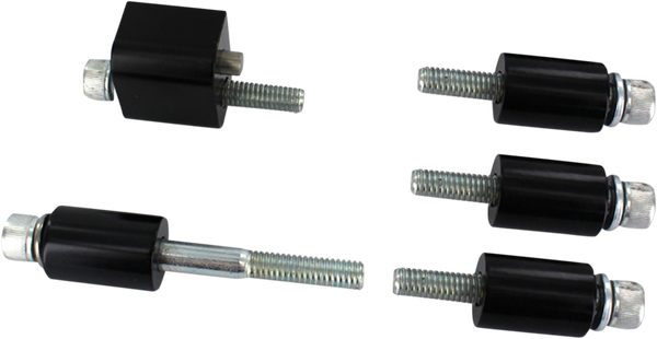 Driver Floorboard Extender Kit Black, 1, nordicamoto.ro