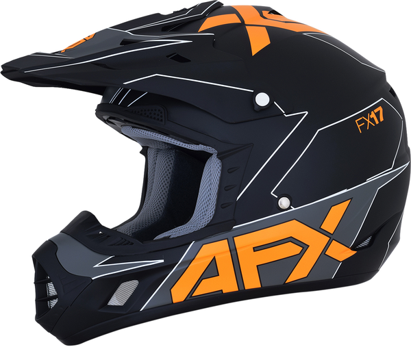 Fx-17 Aced Helmet Orange-3