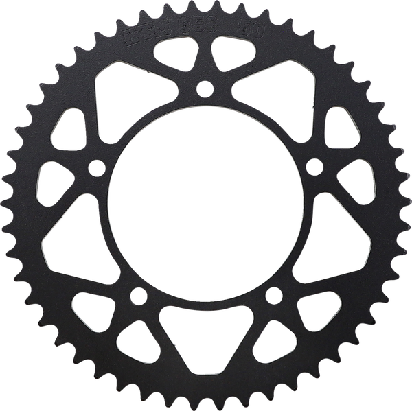 MOOSE RACING Steel Rear Sprocket Black, Zinc Plated -0