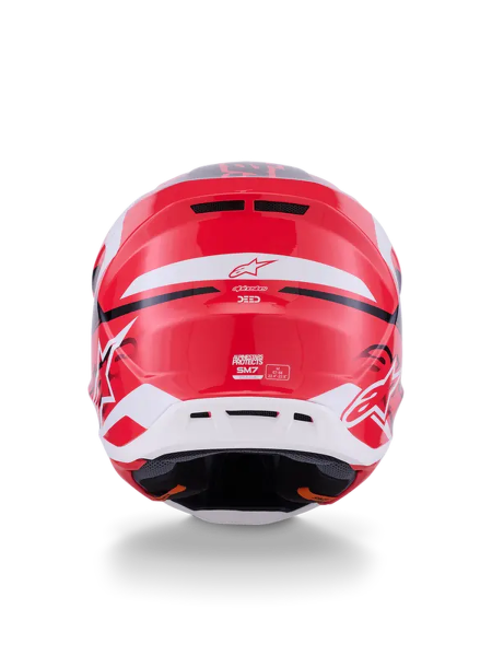 Cască Alpinestars SM7 Deed Red-5