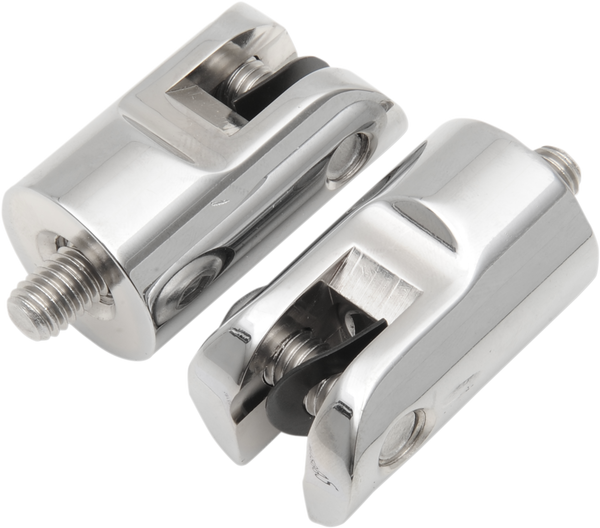 Footpeg Mounts Silver, 1, nordicamoto.ro