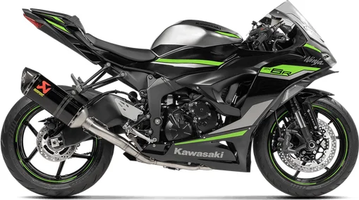 Racing Line Full Exhaust System Street Black -0