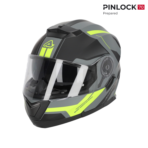 Casca Acerbis Serel 22.06 Black/Yellow-1
