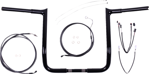 1-1/4(r) Viking Handlebar Installation Kit Black, 2, nordicamoto.ro