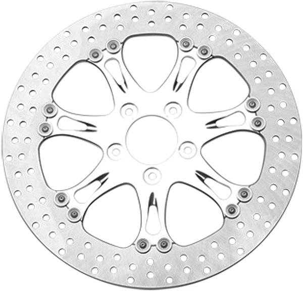 Two-piece Brake Rotor Silver, 1, nordicamoto.ro