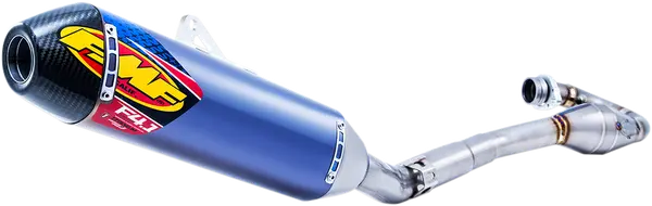 Factory 4.1 Rct Exhaust System Anodized, Blue-0