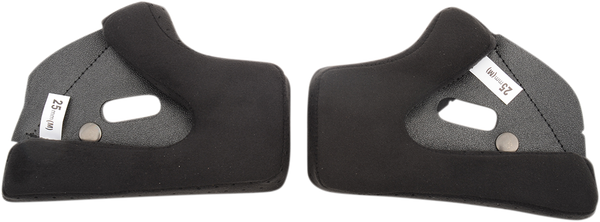 Gringo/gringo S Helmet Cheek Pads Black, 1, nordicamoto.ro
