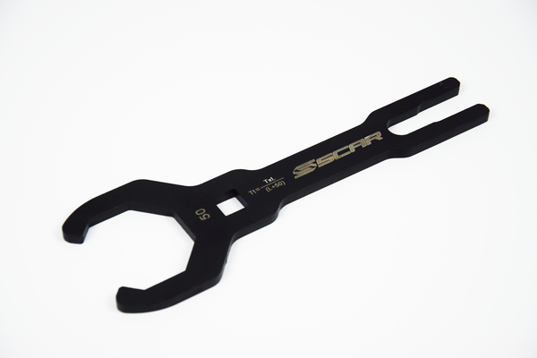 Fork Cap Wrench Anodized, Red