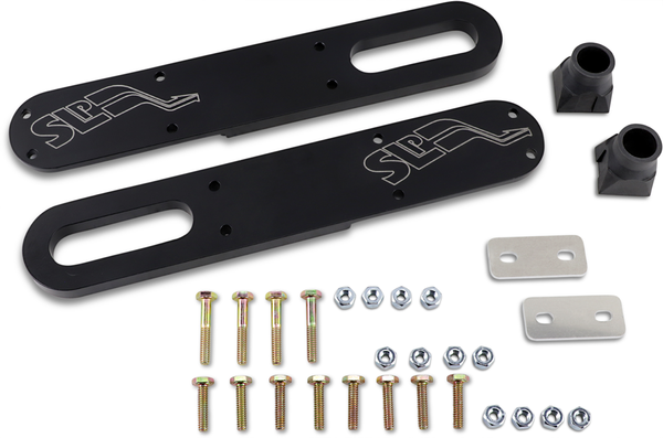 Slide Rail Extensions Black, White, 1, nordicamoto.ro