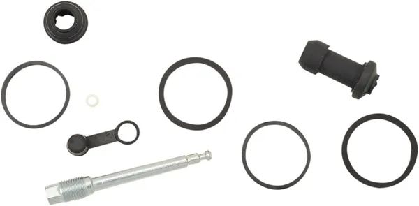 Brake Caliper Rebuild Kit Black, Silver, Stainless Steel-0