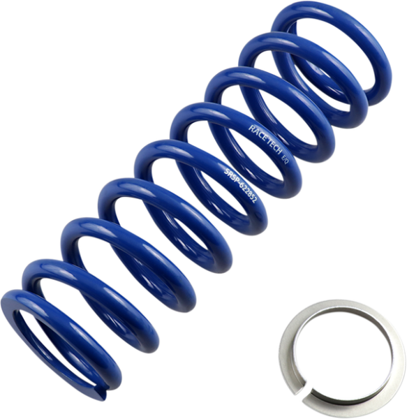 Front/rear Shock Springs Blue, Shot Peened, 1, nordicamoto.ro