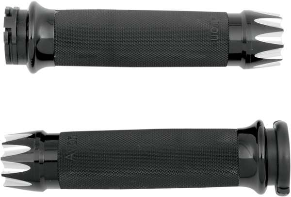 Excalibur Custom Grips Black, 1, nordicamoto.ro