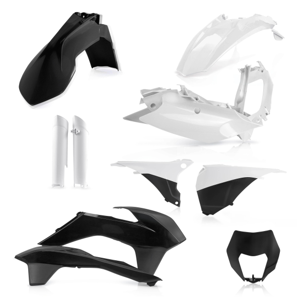 Kit Plastice Complet Acerbis KTM EXC/EXC-F 14'-15' Portocaliu, 3, nordicamoto.ro