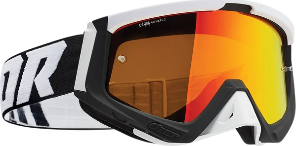 Ochelari THOR Sniper Black/White ONE SIZE, 1, nordicamoto.ro