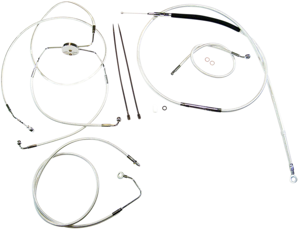 Sterling Chromite Ii® Designer Handlebar Installation Kit Silver, 1, nordicamoto.ro