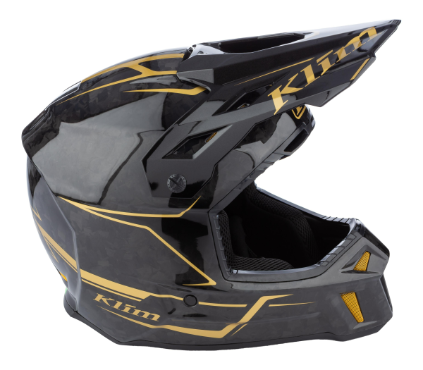 Casca Snowmobil Klim F3 Carbon Pro ECE Ascent Black - Asphalt-22