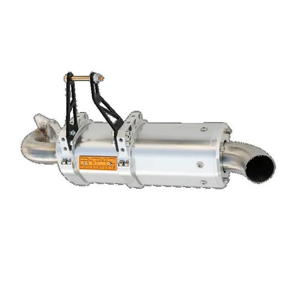 Apx Aluminium Slip-on Muffler Anodized Clear -0