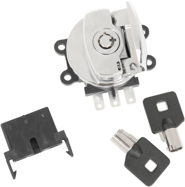 Side Hinge Ignition Switch Black, 1, nordicamoto.ro