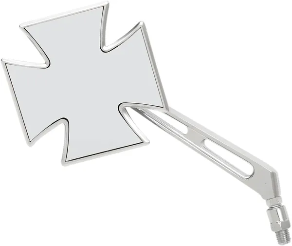 Maltese Cross Mirror Silver-0