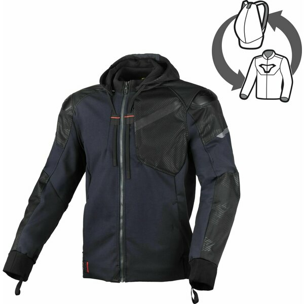 Geaca de vara textil MACNA DISTEC Albastru/Negru S, 5, nordicamoto.ro