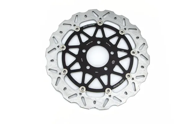 Nitro Series Brake Disc Black, Silver-0