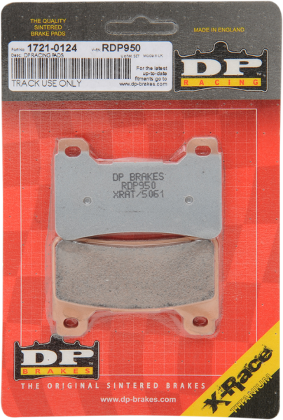 Rdp X-race Titanium Sintered Brake Pads -1