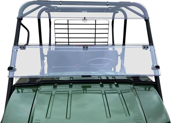 Deluxe Full Folding Windshield Clear -0