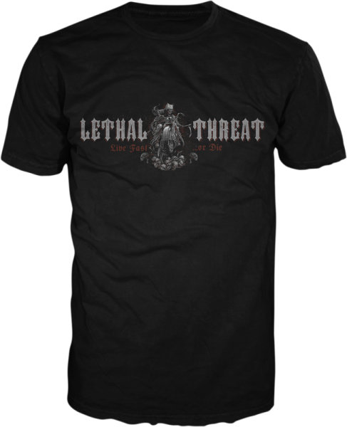 Tee Livefastreaper Blk Md Black M, 1, nordicamoto.ro