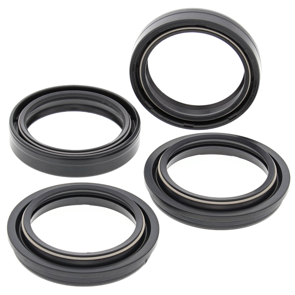 Set garnitură de ulei/garnitură antipraf pentru furcă, negru, 1, nordicamoto.ro