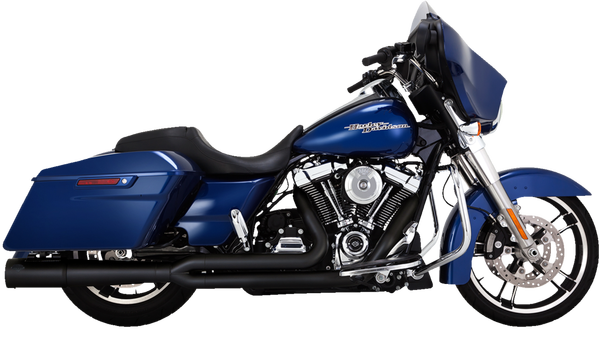 Pro Pipe 2-into-1 Exhaust System Black, 2, nordicamoto.ro