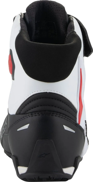 Ghete Alpinestars Faster-4 Black/White/Dark Red-1