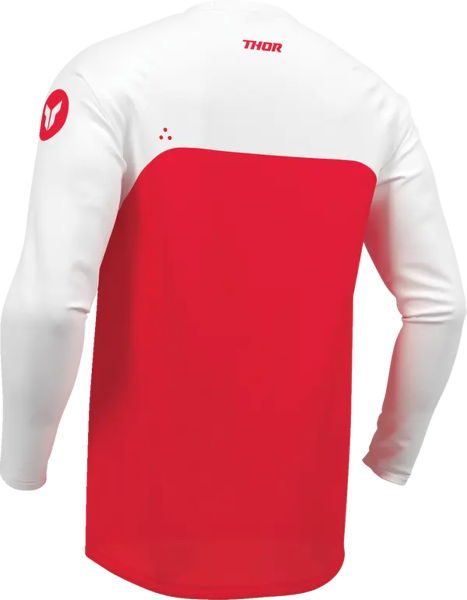 Ridemode Menace Jersey White, Red -2