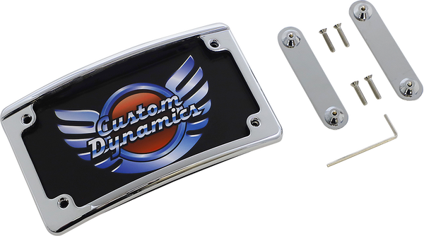 Radius Led License Plate Frame For Cvo White, 1, nordicamoto.ro