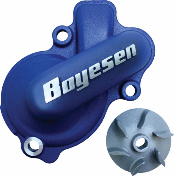 Supercooler Water Pump Cover & Impeller Kit Blue, 1, nordicamoto.ro