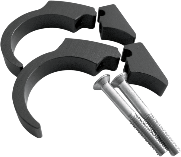 Handlebar Clip Kit Black, 1, nordicamoto.ro