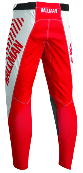 Pantaloni Thor Hallman Differ Slice Red/White-2