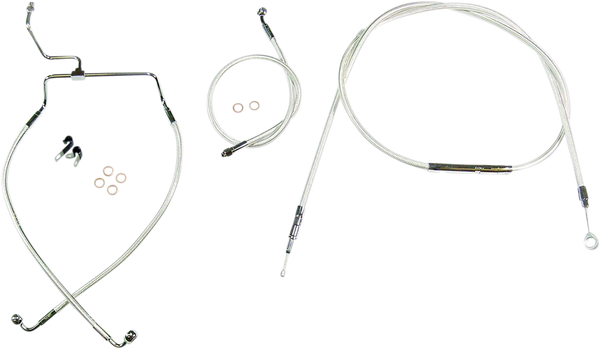 Sterling Chromite Ii® Designer Handlebar Installation Kit Silver, 1, nordicamoto.ro