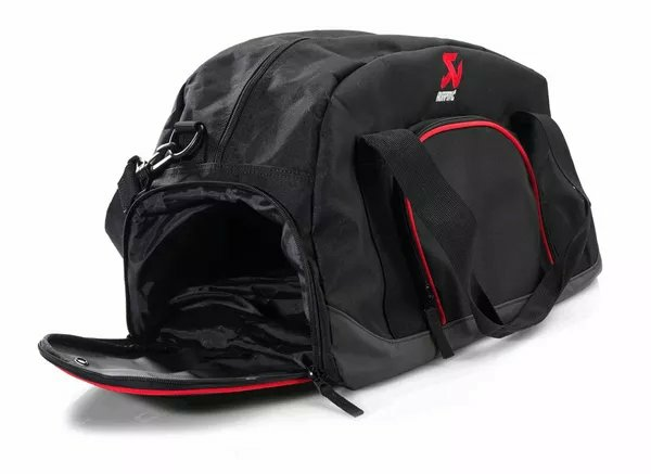 Duffle Bag Black, Red -1