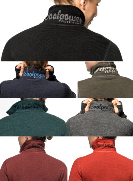 Woolpower Full zip 400 Merino Mid layer Jacket rust red S-1